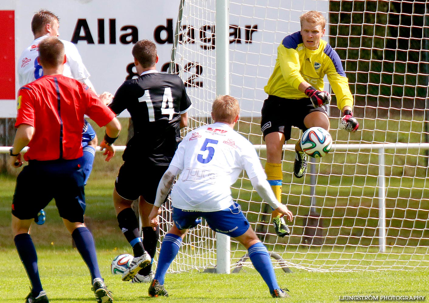 IFK Tidaholm-IFK Skövde FK 1-5,herr,Tidavallen,Tidaholm,Sverige,Fotboll,,2014,91619
