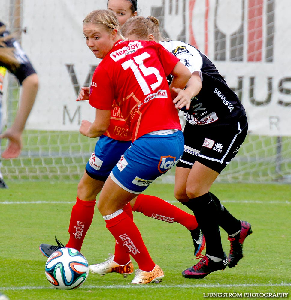 IK Gauthiod-Skövde KIK 4-1,dam,Lunnevi IP,Grästorp,Sverige,Fotboll,,2014,93574
