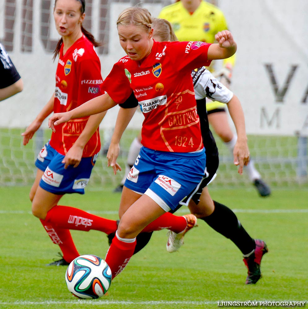 IK Gauthiod-Skövde KIK 4-1,dam,Lunnevi IP,Grästorp,Sverige,Fotboll,,2014,93575