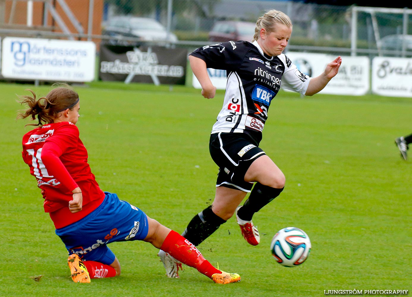 IK Gauthiod-Skövde KIK 4-1,dam,Lunnevi IP,Grästorp,Sverige,Fotboll,,2014,93582