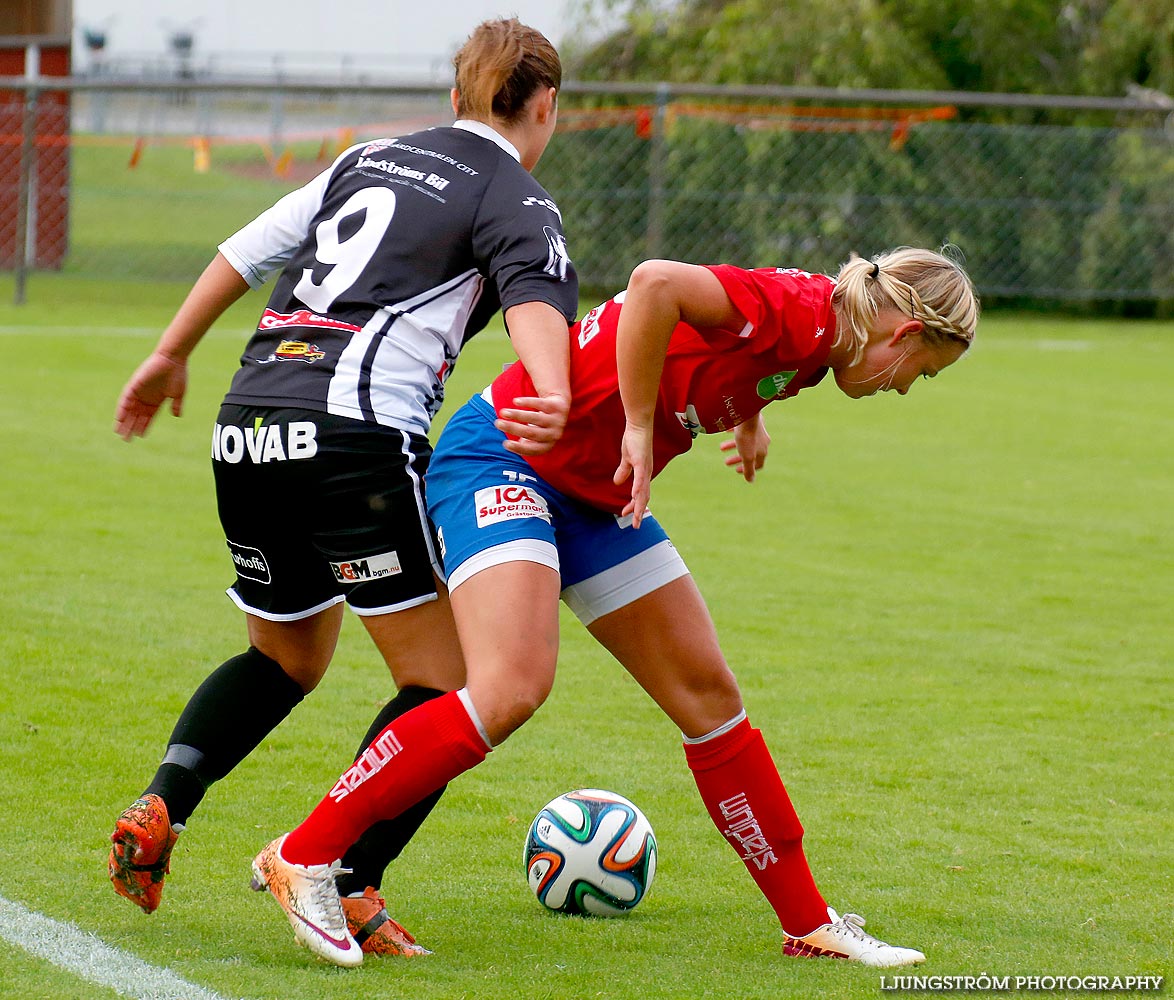 IK Gauthiod-Skövde KIK 4-1,dam,Lunnevi IP,Grästorp,Sverige,Fotboll,,2014,93599