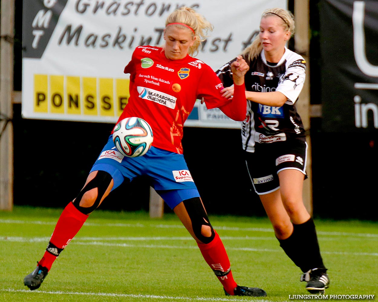 IK Gauthiod-Skövde KIK 4-1,dam,Lunnevi IP,Grästorp,Sverige,Fotboll,,2014,93607