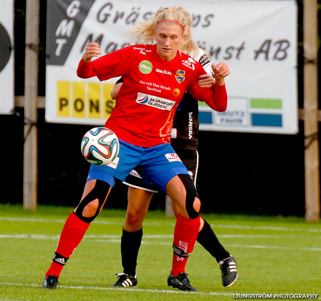 IK Gauthiod-Skövde KIK 4-1,dam,Lunnevi IP,Grästorp,Sverige,Fotboll,,2014,93608