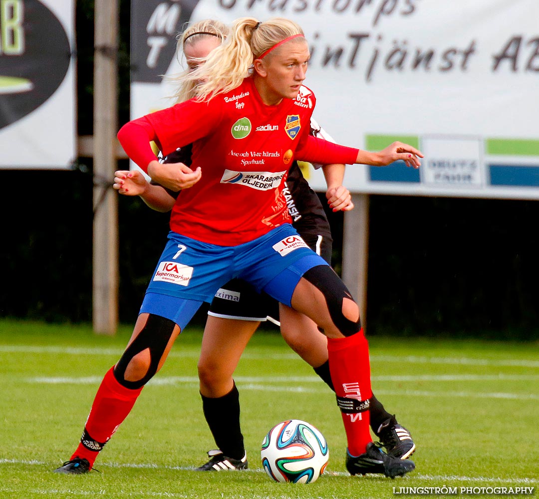 IK Gauthiod-Skövde KIK 4-1,dam,Lunnevi IP,Grästorp,Sverige,Fotboll,,2014,93609