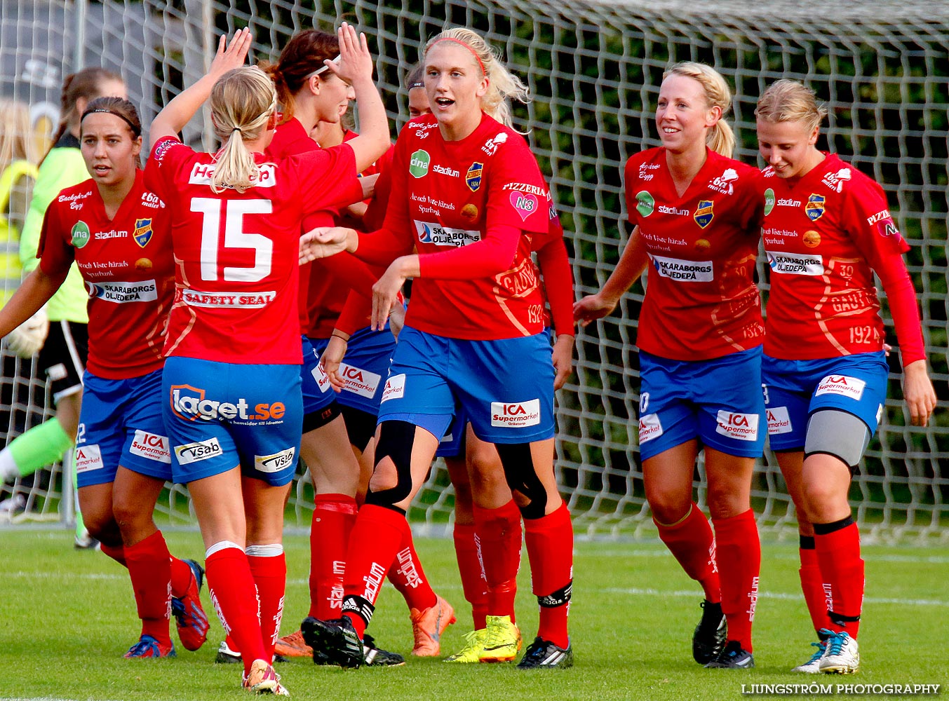 IK Gauthiod-Skövde KIK 4-1,dam,Lunnevi IP,Grästorp,Sverige,Fotboll,,2014,93617