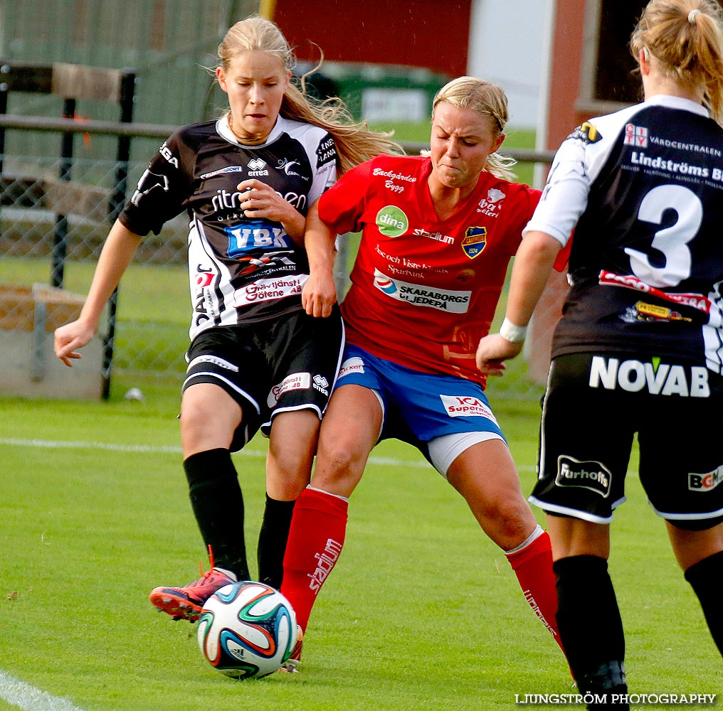 IK Gauthiod-Skövde KIK 4-1,dam,Lunnevi IP,Grästorp,Sverige,Fotboll,,2014,93619