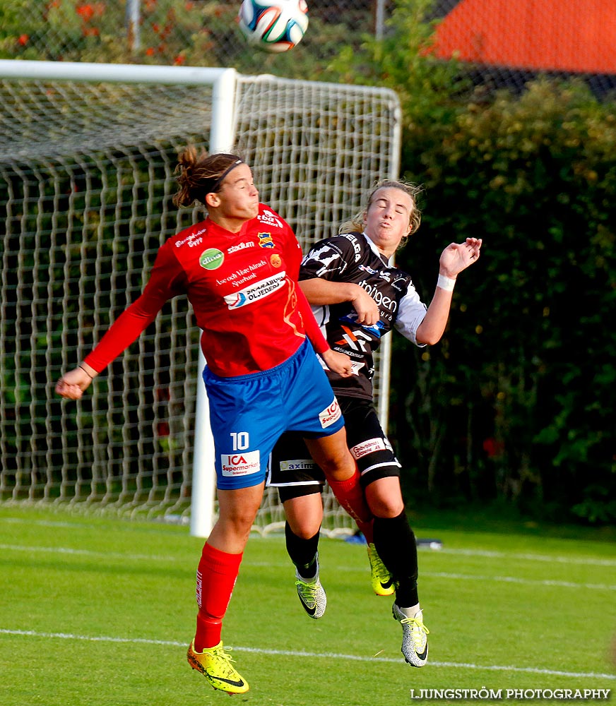 IK Gauthiod-Skövde KIK 4-1,dam,Lunnevi IP,Grästorp,Sverige,Fotboll,,2014,93628