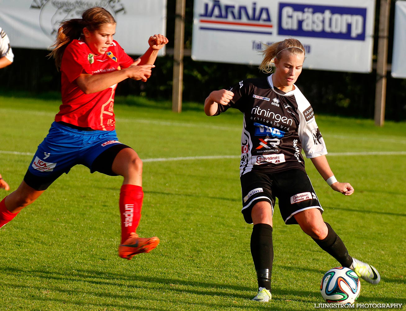 IK Gauthiod-Skövde KIK 4-1,dam,Lunnevi IP,Grästorp,Sverige,Fotboll,,2014,93645