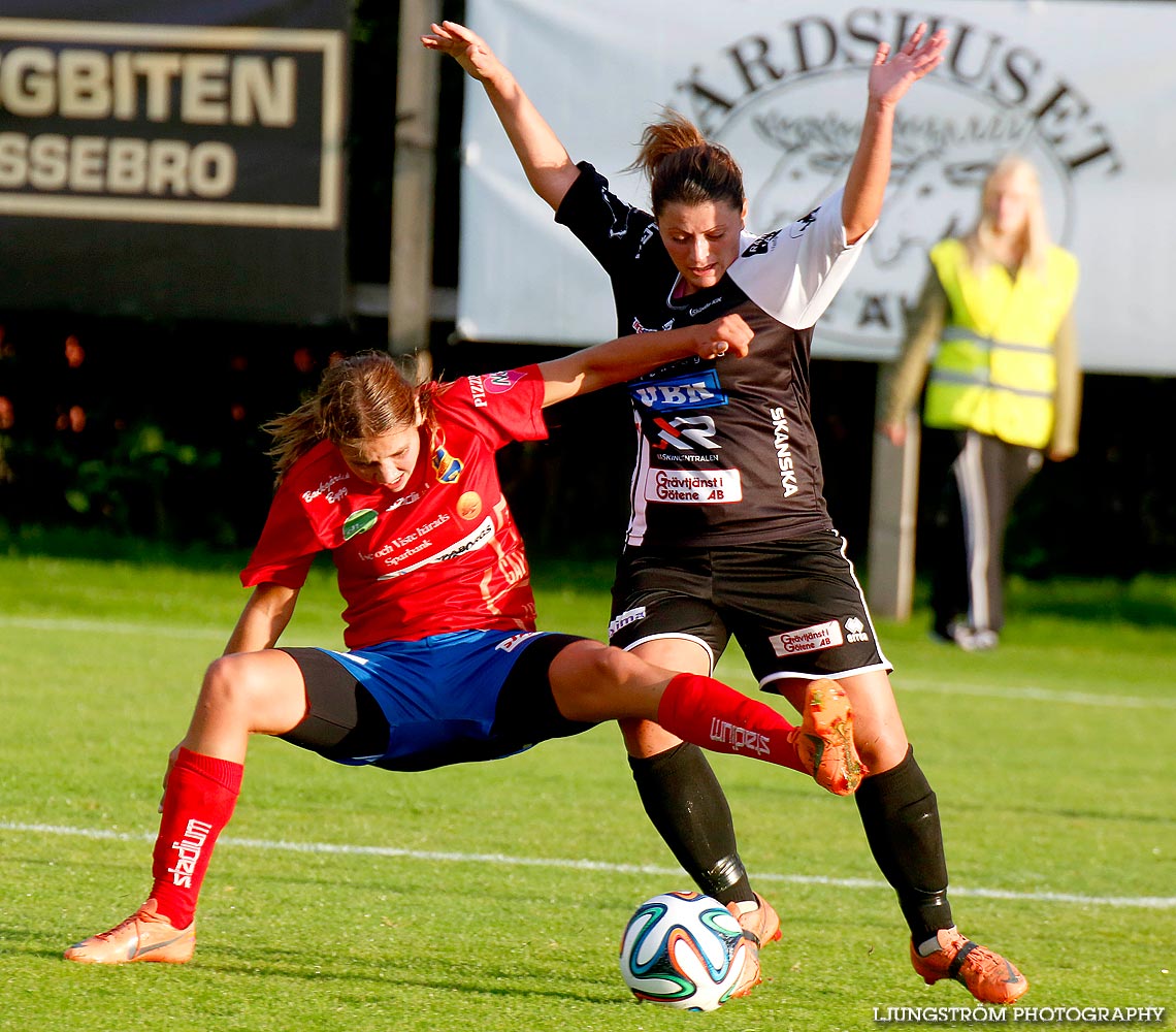 IK Gauthiod-Skövde KIK 4-1,dam,Lunnevi IP,Grästorp,Sverige,Fotboll,,2014,93650