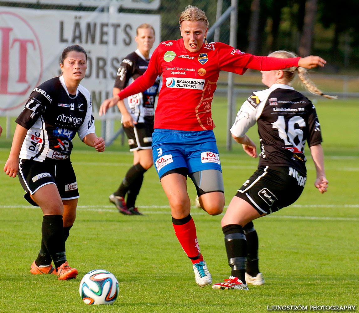 IK Gauthiod-Skövde KIK 4-1,dam,Lunnevi IP,Grästorp,Sverige,Fotboll,,2014,93656