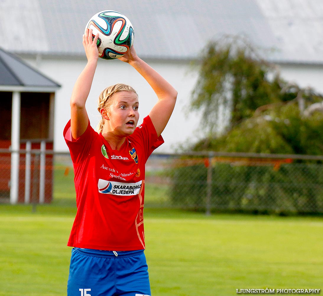 IK Gauthiod-Skövde KIK 4-1,dam,Lunnevi IP,Grästorp,Sverige,Fotboll,,2014,93662