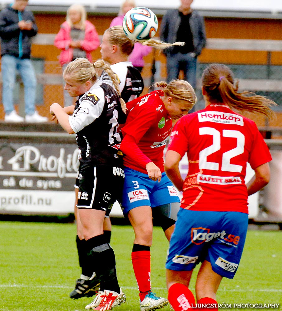 IK Gauthiod-Skövde KIK 4-1,dam,Lunnevi IP,Grästorp,Sverige,Fotboll,,2014,93674