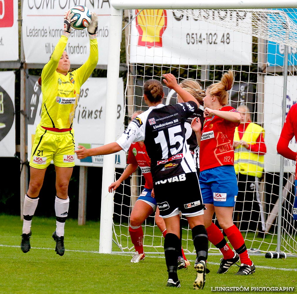 IK Gauthiod-Skövde KIK 4-1,dam,Lunnevi IP,Grästorp,Sverige,Fotboll,,2014,93677