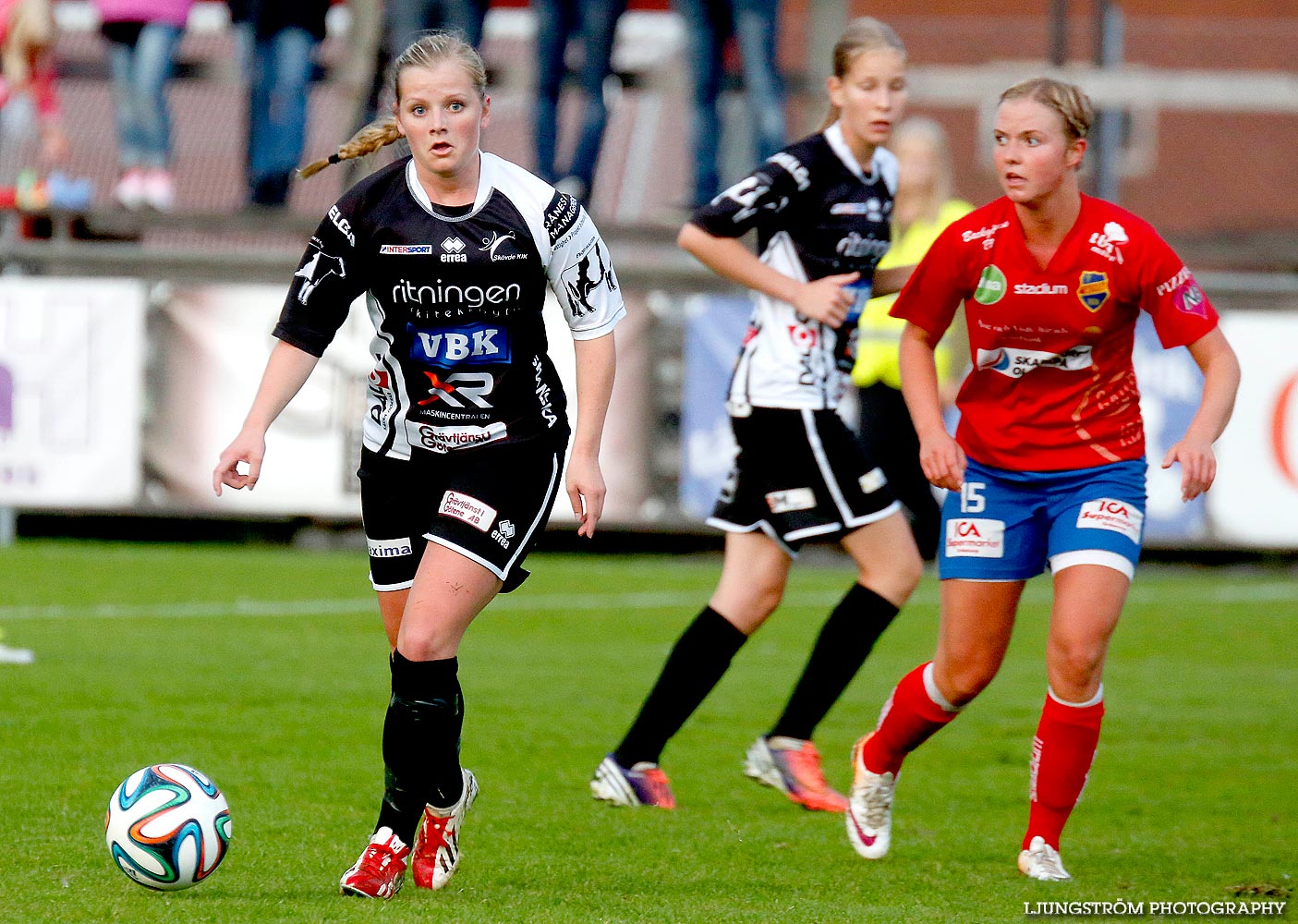 IK Gauthiod-Skövde KIK 4-1,dam,Lunnevi IP,Grästorp,Sverige,Fotboll,,2014,93688