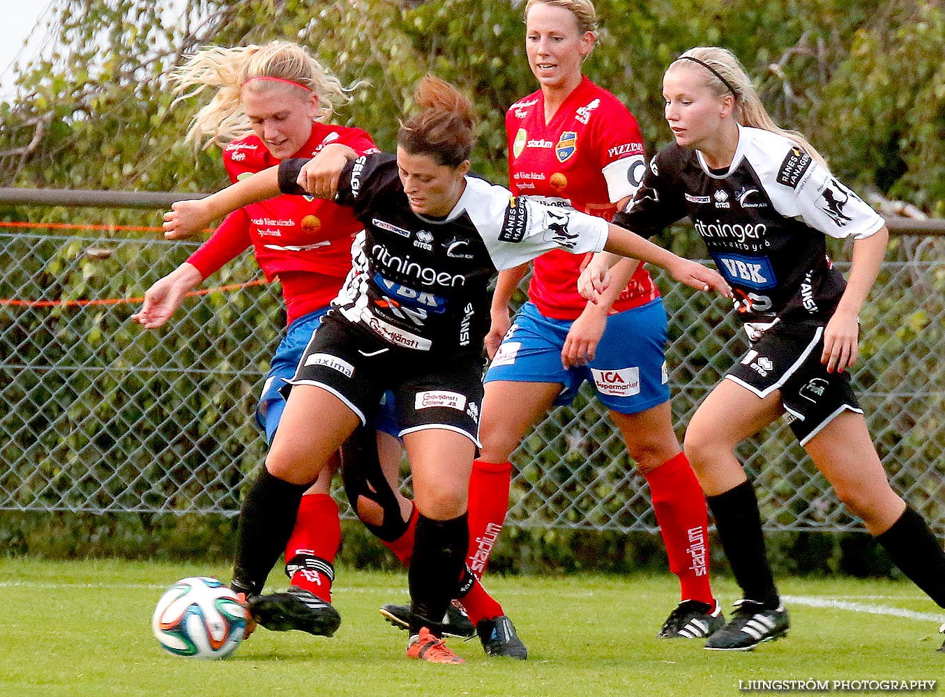 IK Gauthiod-Skövde KIK 4-1,dam,Lunnevi IP,Grästorp,Sverige,Fotboll,,2014,93691