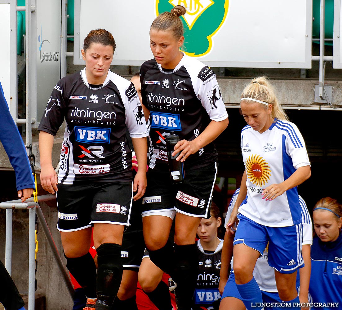 Skövde KIK-IFK Skoghall 1-1,dam,Södermalms IP,Skövde,Sverige,Fotboll,,2014,93708
