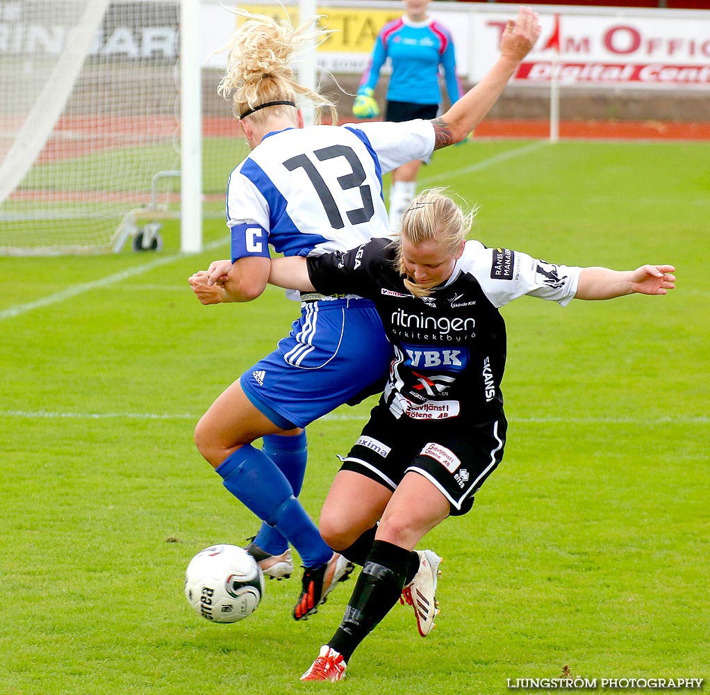 Skövde KIK-IFK Skoghall 1-1,dam,Södermalms IP,Skövde,Sverige,Fotboll,,2014,93783