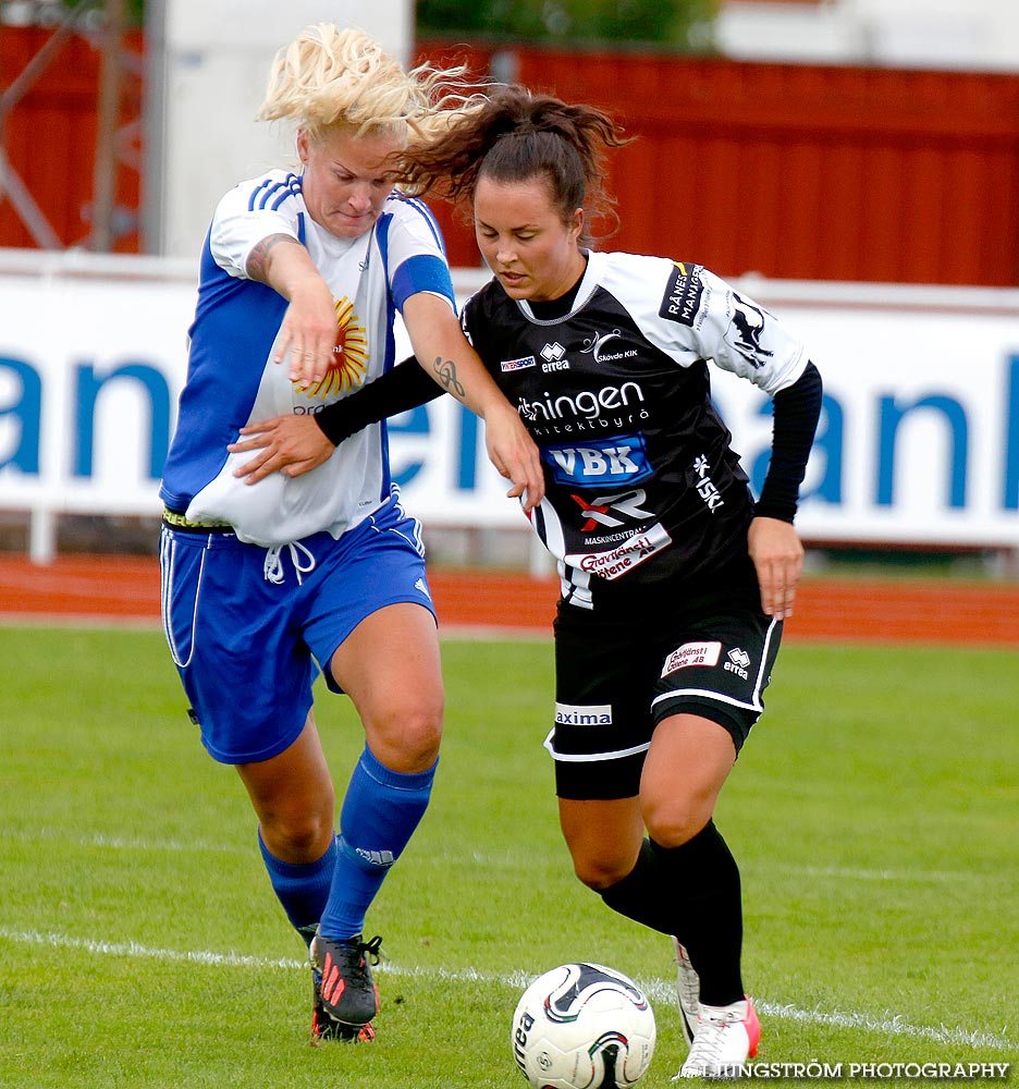 Skövde KIK-IFK Skoghall 1-1,dam,Södermalms IP,Skövde,Sverige,Fotboll,,2014,93814
