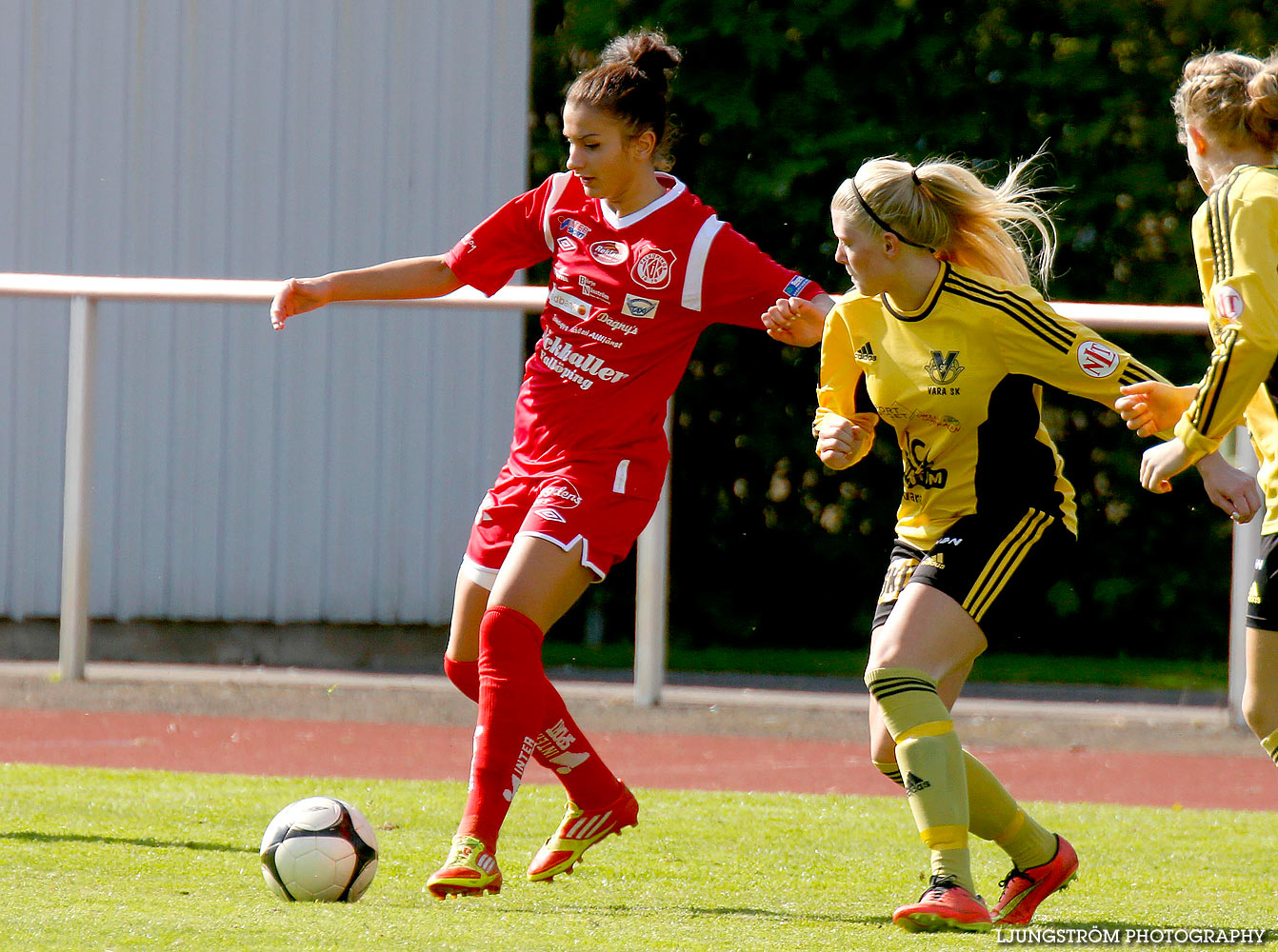 Falköpings KIK-Vara SK 1-3,dam,Odenplan,Falköping,Sverige,Fotboll,,2014,129289
