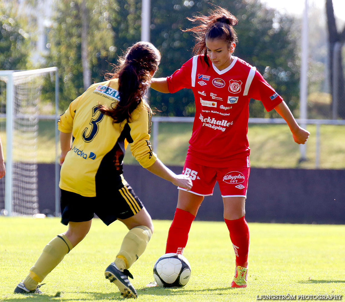 Falköpings KIK-Vara SK 1-3,dam,Odenplan,Falköping,Sverige,Fotboll,,2014,129316