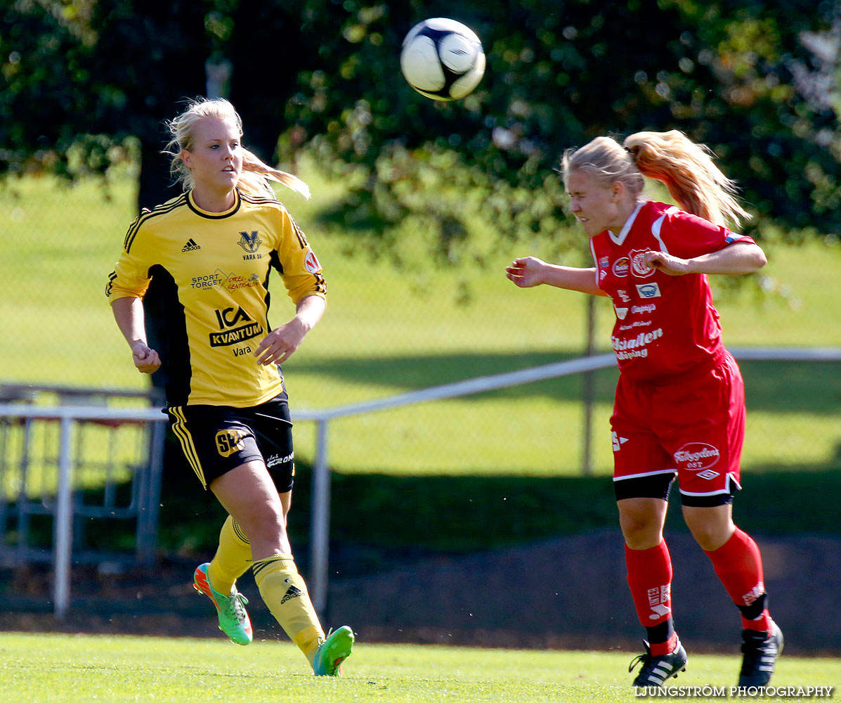 Falköpings KIK-Vara SK 1-3,dam,Odenplan,Falköping,Sverige,Fotboll,,2014,129323
