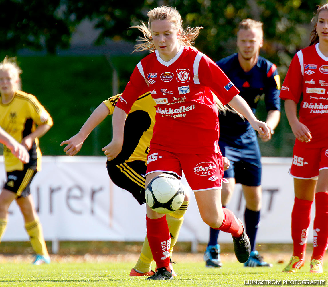 Falköpings KIK-Vara SK 1-3,dam,Odenplan,Falköping,Sverige,Fotboll,,2014,129324