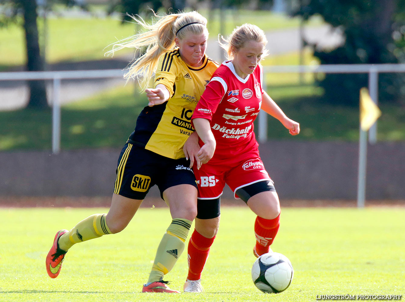 Falköpings KIK-Vara SK 1-3,dam,Odenplan,Falköping,Sverige,Fotboll,,2014,129389