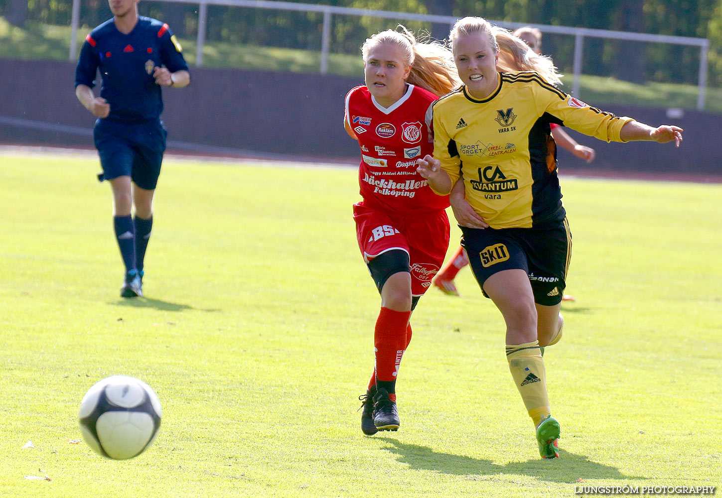 Falköpings KIK-Vara SK 1-3,dam,Odenplan,Falköping,Sverige,Fotboll,,2014,129399