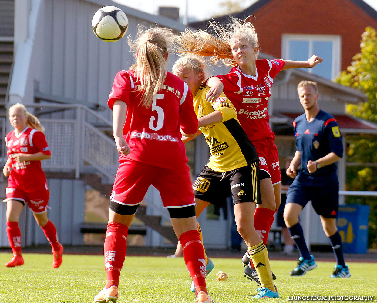 Falköpings KIK-Vara SK 1-3,dam,Odenplan,Falköping,Sverige,Fotboll,,2014,129443