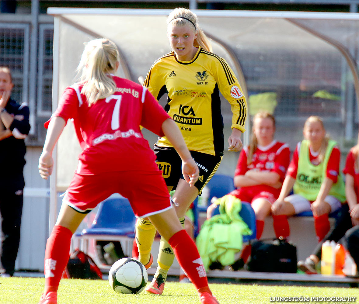 Falköpings KIK-Vara SK 1-3,dam,Odenplan,Falköping,Sverige,Fotboll,,2014,129449
