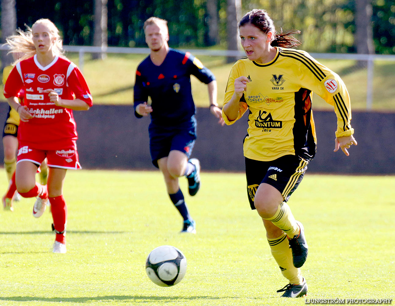 Falköpings KIK-Vara SK 1-3,dam,Odenplan,Falköping,Sverige,Fotboll,,2014,129465