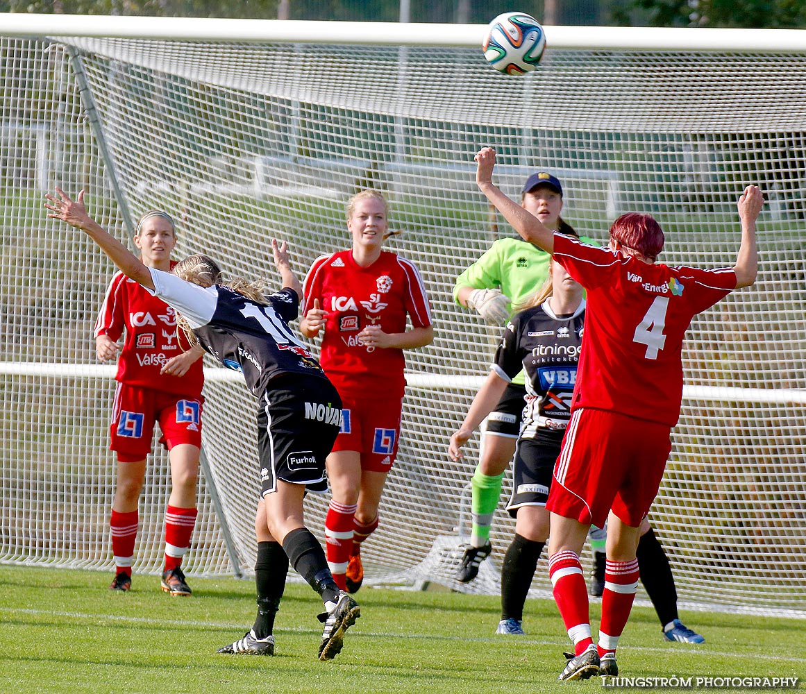 Mariestads BoIS FF-Skövde KIK 2-5,dam,Lekevi IP,Mariestad,Sverige,Fotboll,,2014,93820