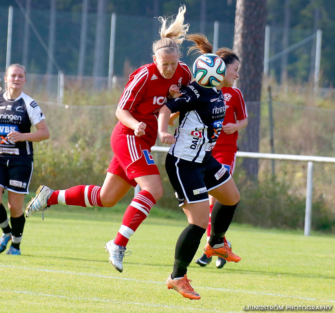 Mariestads BoIS FF-Skövde KIK 2-5,dam,Lekevi IP,Mariestad,Sverige,Fotboll,,2014,93821