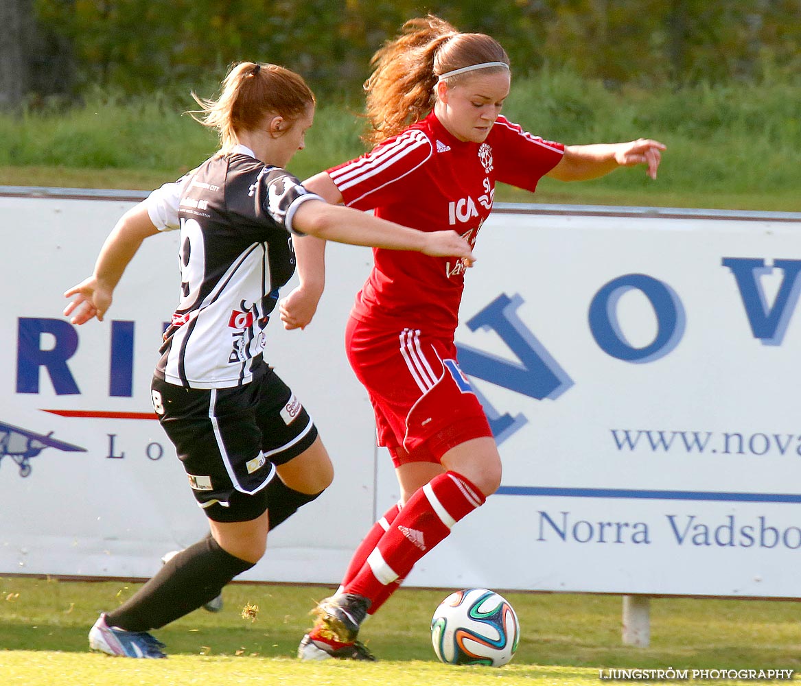 Mariestads BoIS FF-Skövde KIK 2-5,dam,Lekevi IP,Mariestad,Sverige,Fotboll,,2014,93824