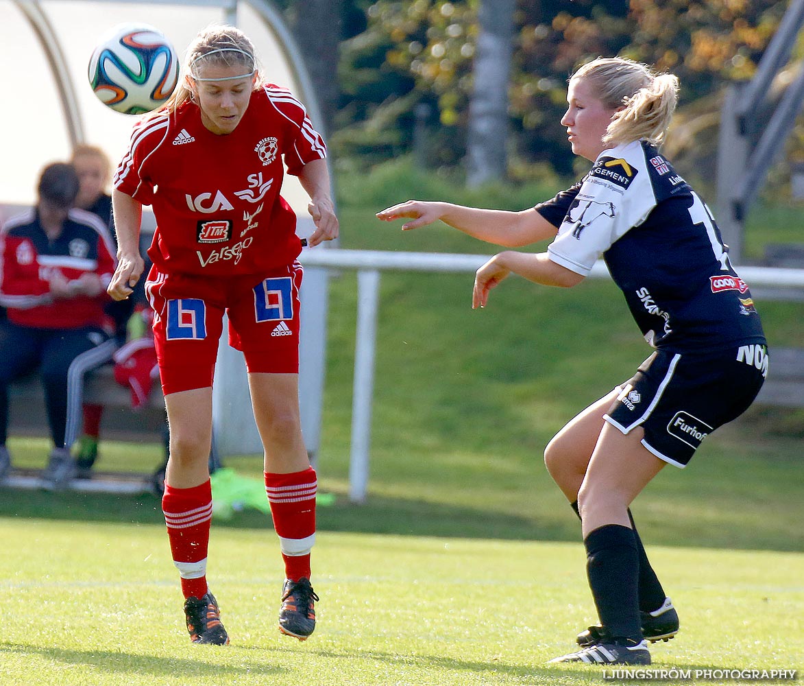 Mariestads BoIS FF-Skövde KIK 2-5,dam,Lekevi IP,Mariestad,Sverige,Fotboll,,2014,93827