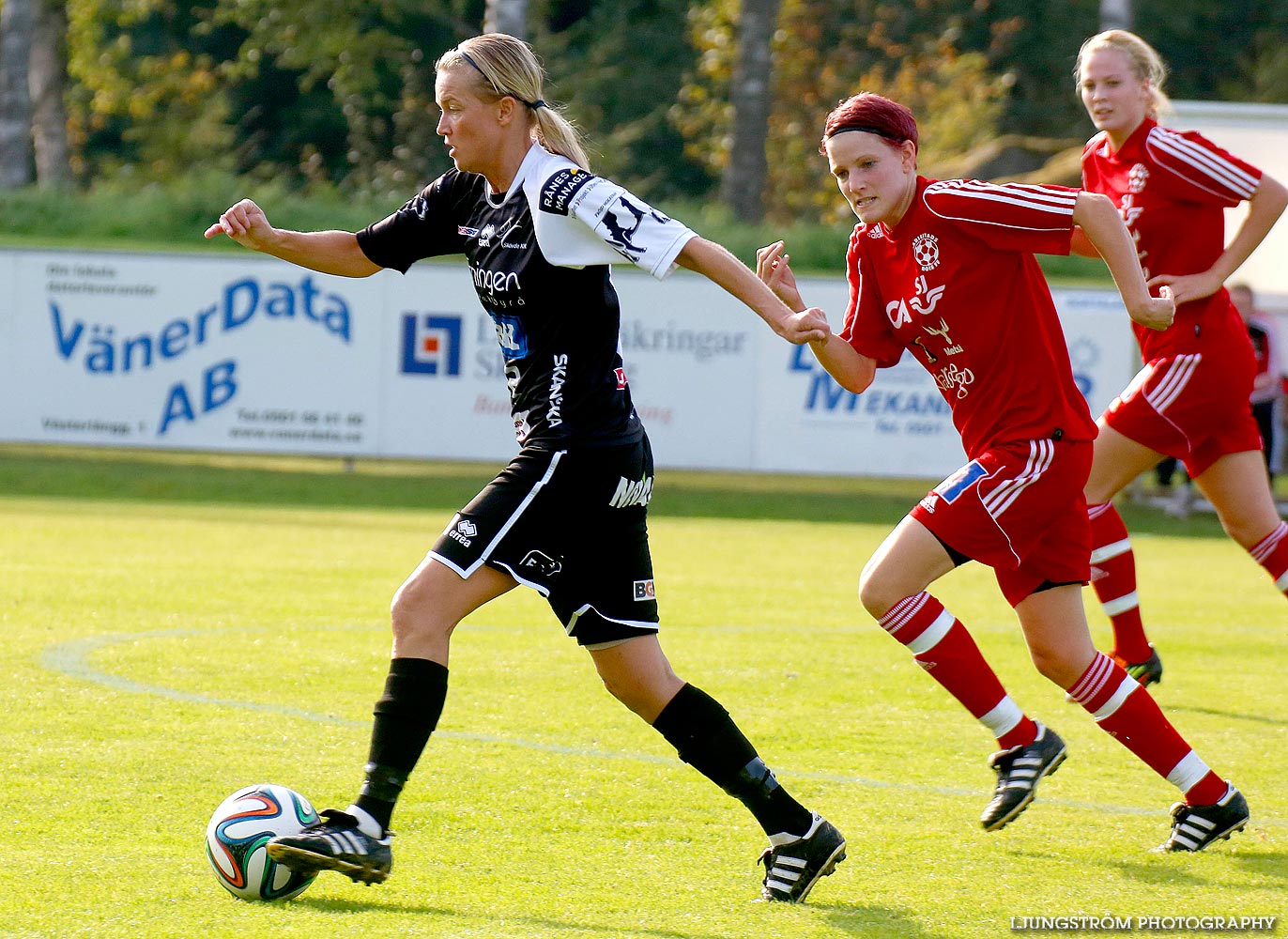 Mariestads BoIS FF-Skövde KIK 2-5,dam,Lekevi IP,Mariestad,Sverige,Fotboll,,2014,93837