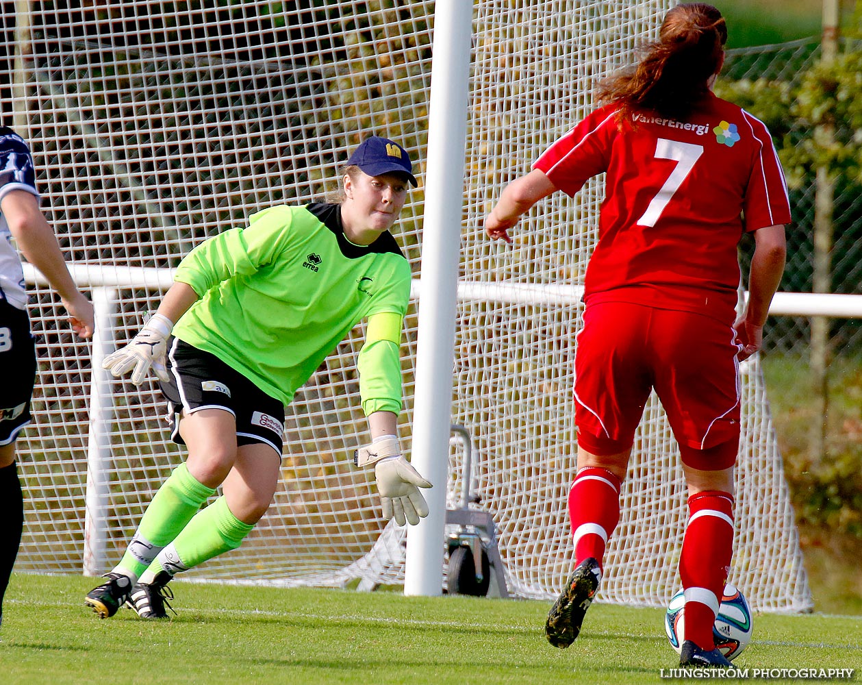 Mariestads BoIS FF-Skövde KIK 2-5,dam,Lekevi IP,Mariestad,Sverige,Fotboll,,2014,93839