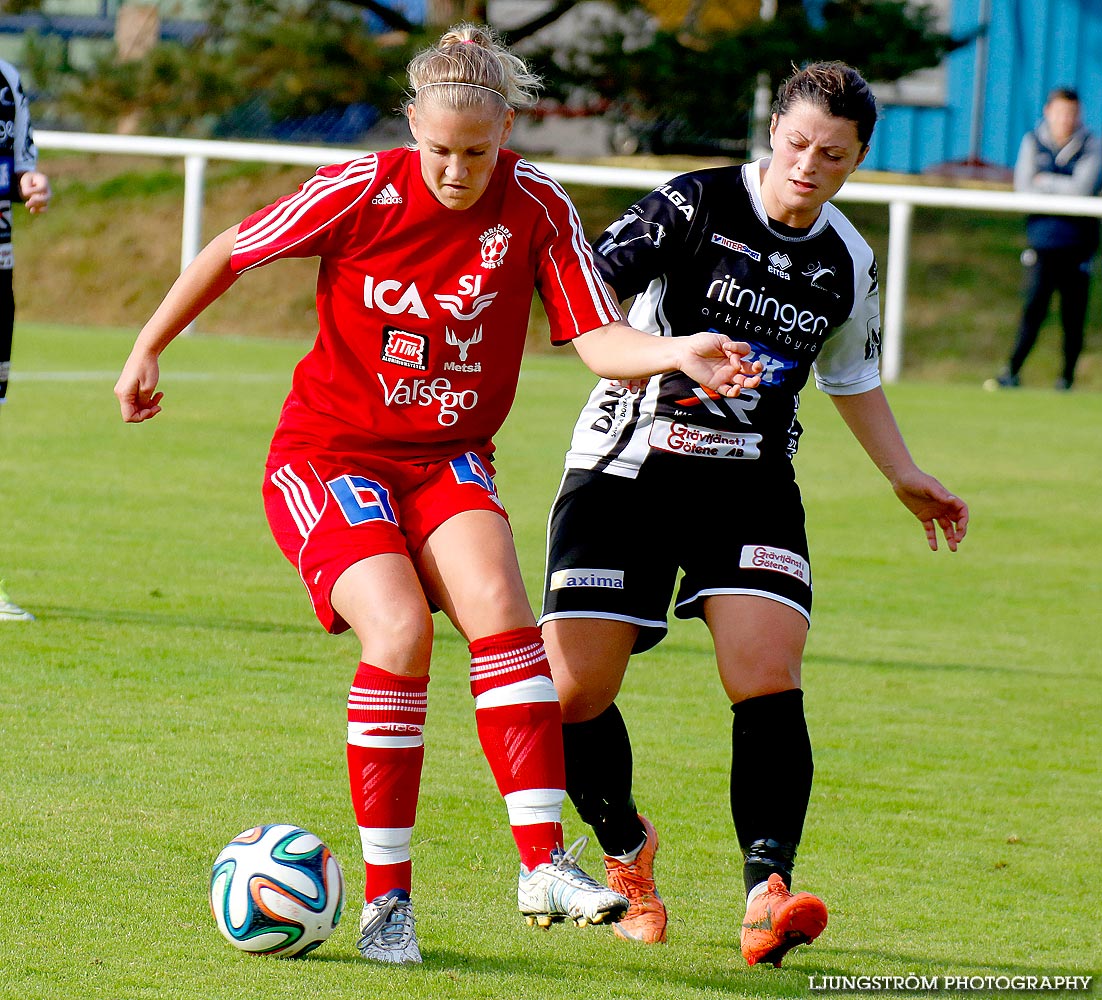 Mariestads BoIS FF-Skövde KIK 2-5,dam,Lekevi IP,Mariestad,Sverige,Fotboll,,2014,93845