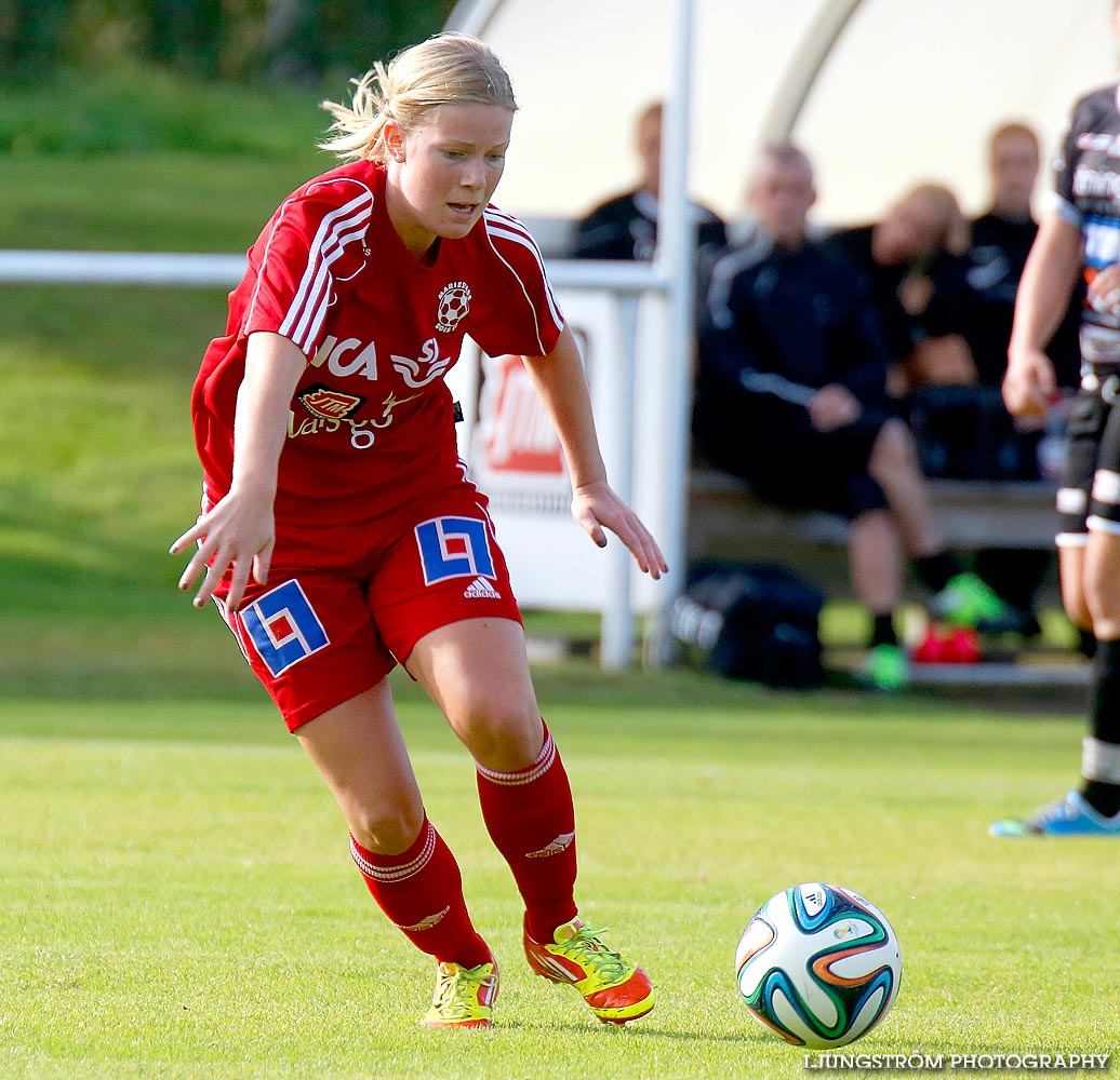 Mariestads BoIS FF-Skövde KIK 2-5,dam,Lekevi IP,Mariestad,Sverige,Fotboll,,2014,93855