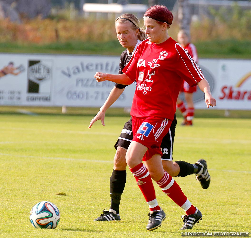 Mariestads BoIS FF-Skövde KIK 2-5,dam,Lekevi IP,Mariestad,Sverige,Fotboll,,2014,93873