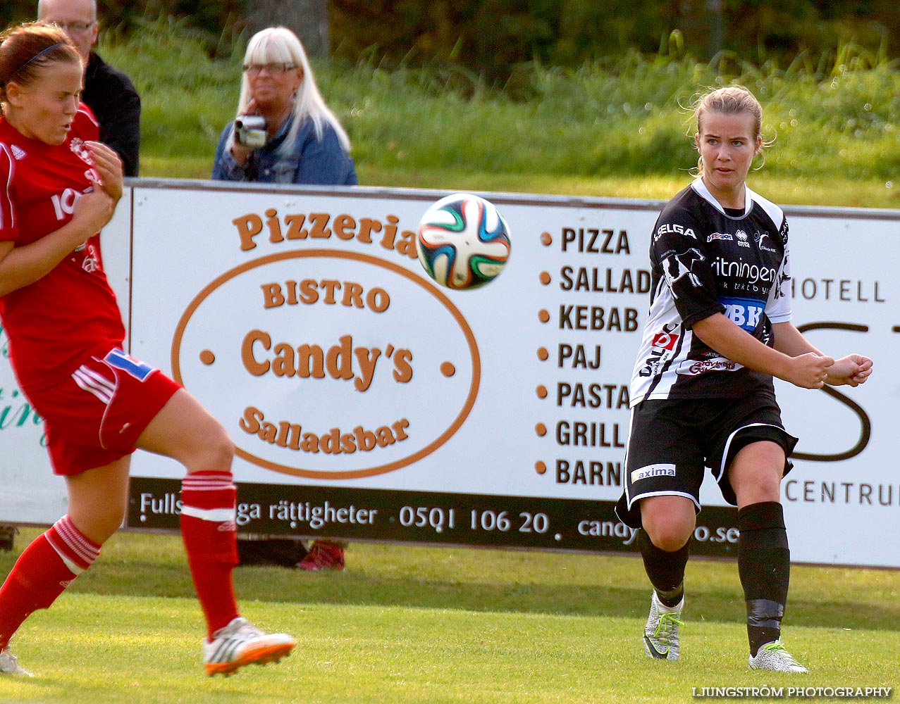 Mariestads BoIS FF-Skövde KIK 2-5,dam,Lekevi IP,Mariestad,Sverige,Fotboll,,2014,93882