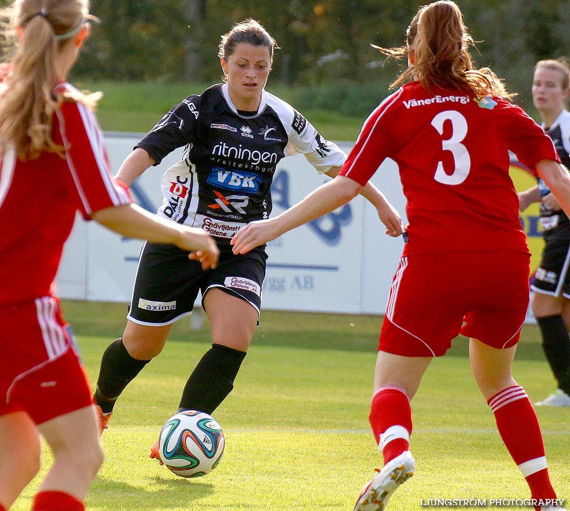 Mariestads BoIS FF-Skövde KIK 2-5,dam,Lekevi IP,Mariestad,Sverige,Fotboll,,2014,93883