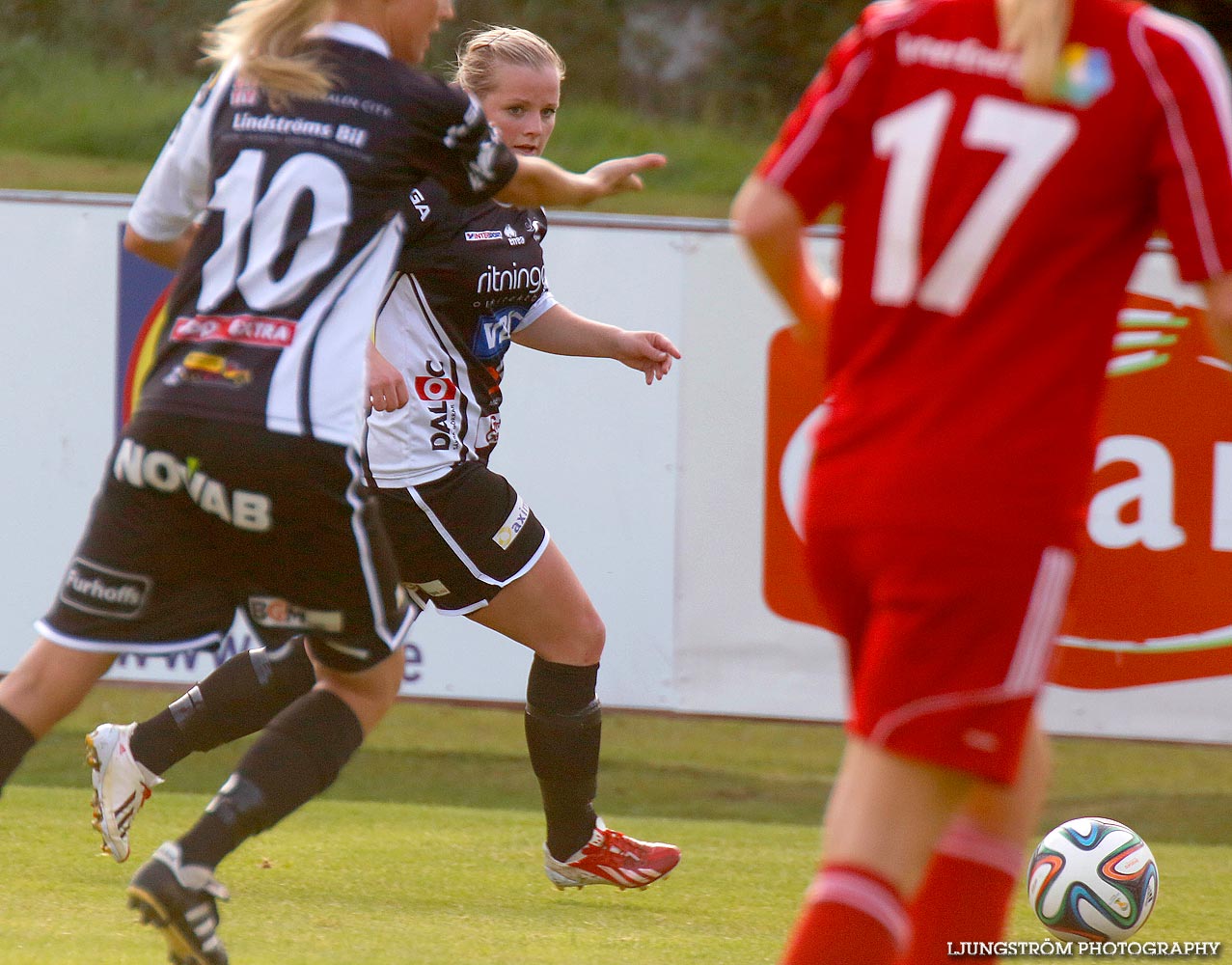 Mariestads BoIS FF-Skövde KIK 2-5,dam,Lekevi IP,Mariestad,Sverige,Fotboll,,2014,93887