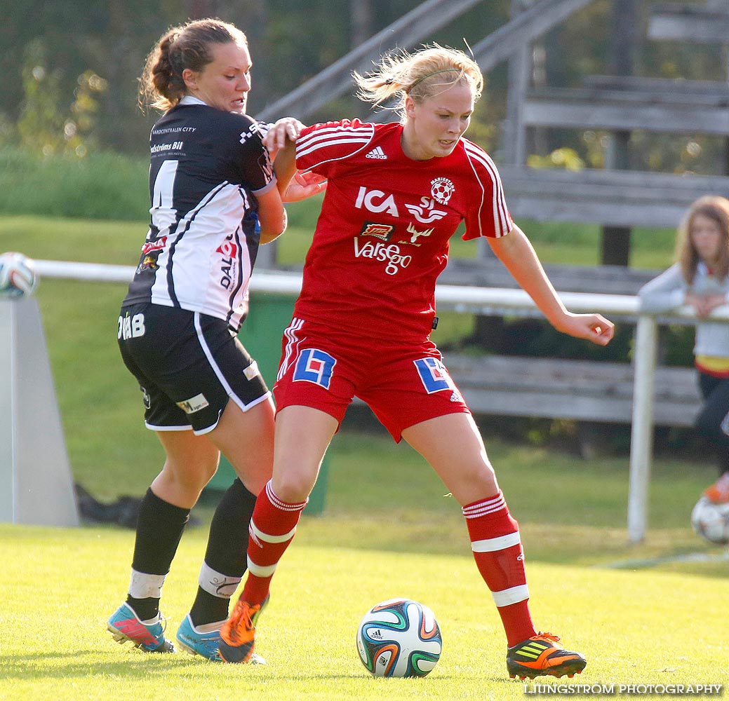 Mariestads BoIS FF-Skövde KIK 2-5,dam,Lekevi IP,Mariestad,Sverige,Fotboll,,2014,93895
