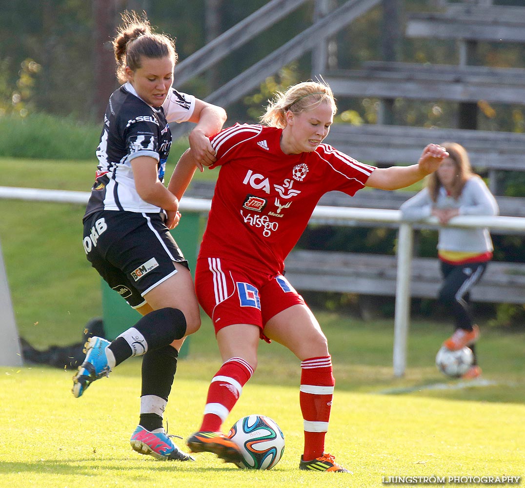 Mariestads BoIS FF-Skövde KIK 2-5,dam,Lekevi IP,Mariestad,Sverige,Fotboll,,2014,93896