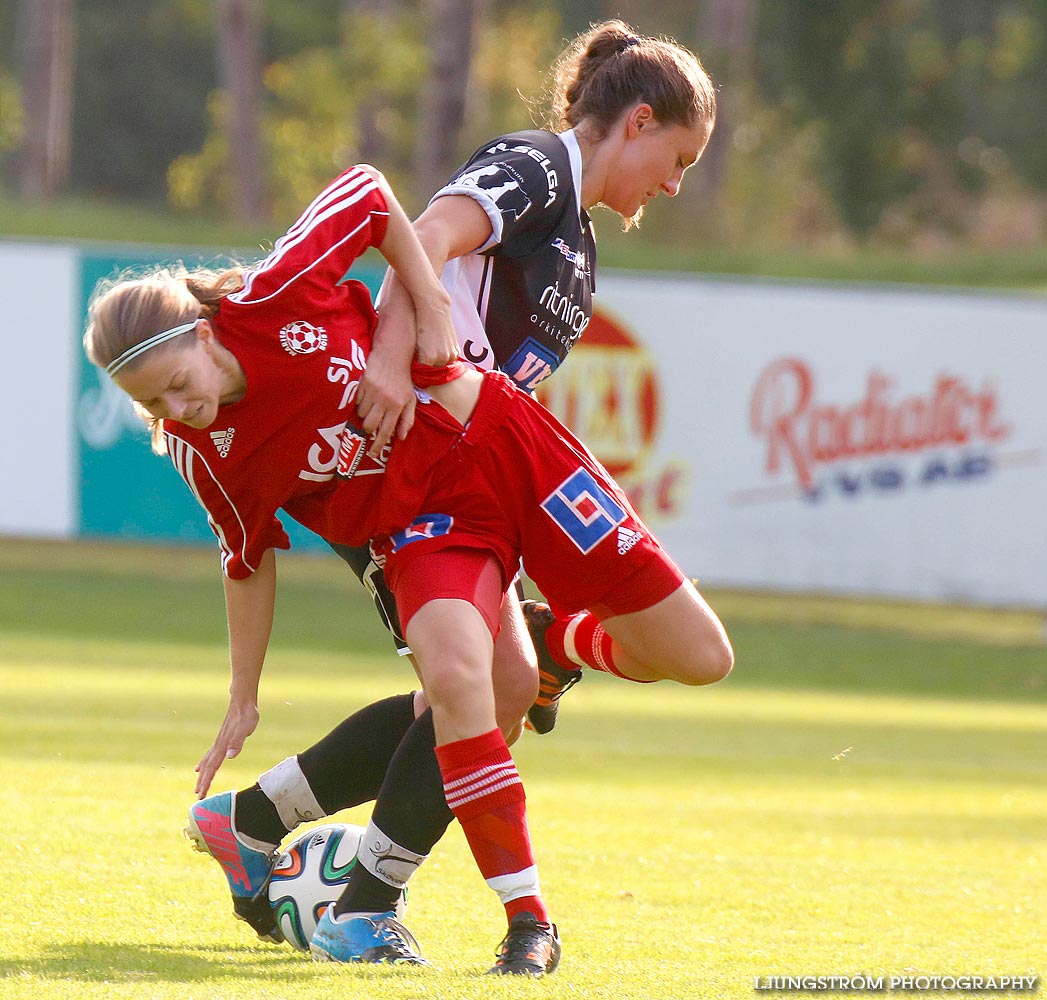 Mariestads BoIS FF-Skövde KIK 2-5,dam,Lekevi IP,Mariestad,Sverige,Fotboll,,2014,93901