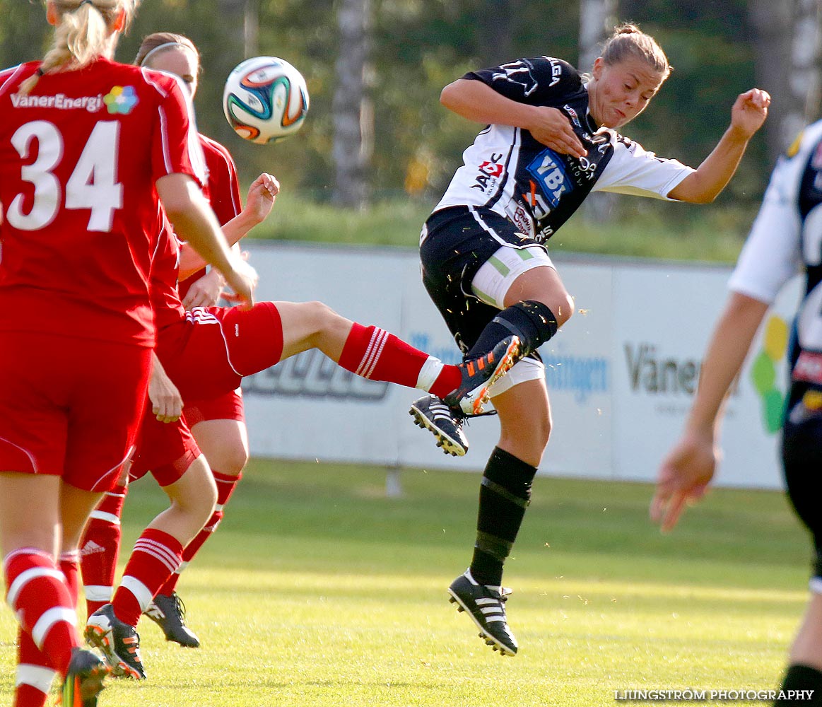 Mariestads BoIS FF-Skövde KIK 2-5,dam,Lekevi IP,Mariestad,Sverige,Fotboll,,2014,93904