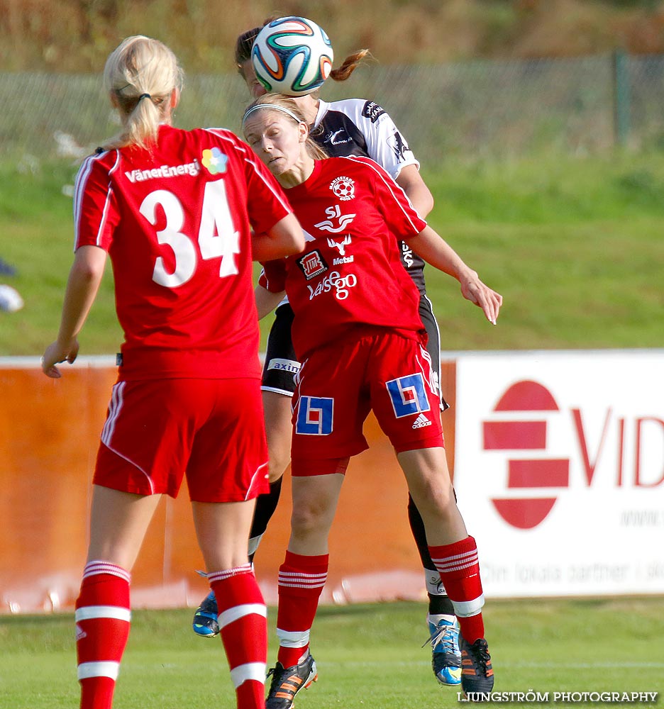 Mariestads BoIS FF-Skövde KIK 2-5,dam,Lekevi IP,Mariestad,Sverige,Fotboll,,2014,93909