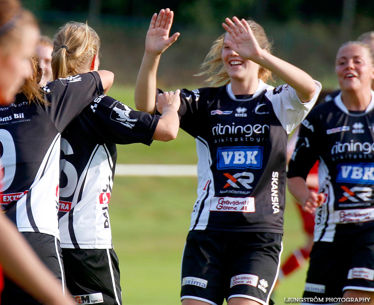 Mariestads BoIS FF-Skövde KIK 2-5,dam,Lekevi IP,Mariestad,Sverige,Fotboll,,2014,93914