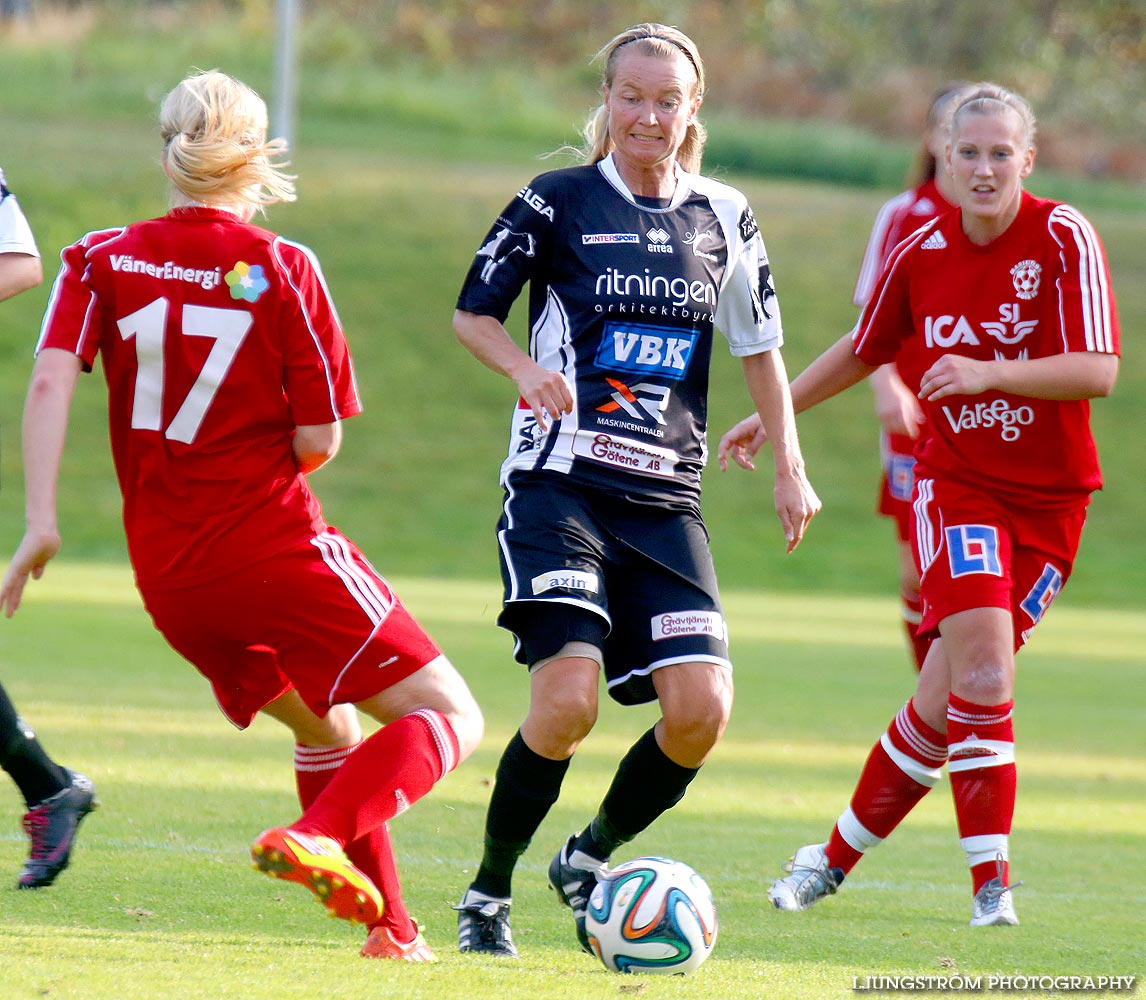 Mariestads BoIS FF-Skövde KIK 2-5,dam,Lekevi IP,Mariestad,Sverige,Fotboll,,2014,93920